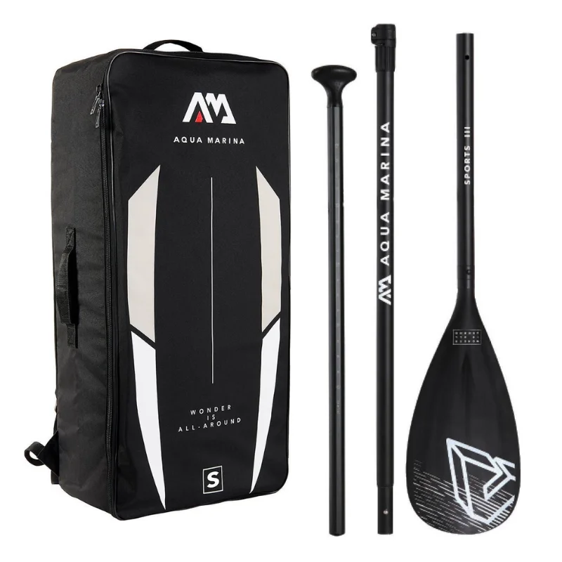 Aqua Marina Vapor review - draagzak en paddles