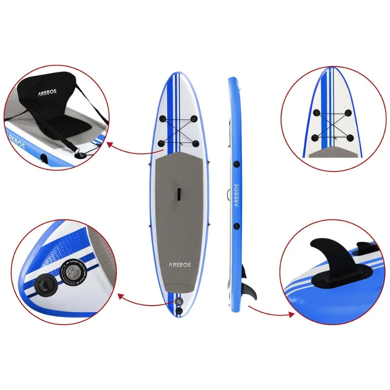 Arebos sup board review en ervaringen -details