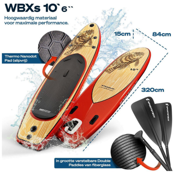Sportstech WBXs sup board - 320 cm - 10'6